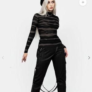 Disturbia - Distortion Top plus bonus Lace Blouse NWT